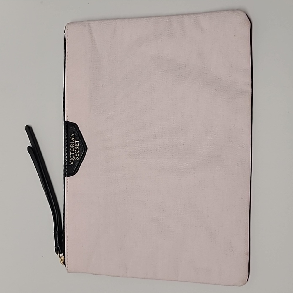 Victoria's Secret Pink Zippered Cosmetic Makeup Bag
